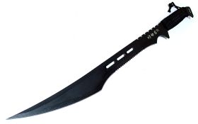 27" Black Ninja Sword Striker Collectible Stainless Steel Combat 