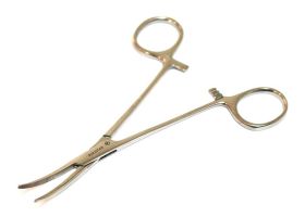 Kelly Hemostat Forceps Curved 5.5” Surgical Dental Instruments