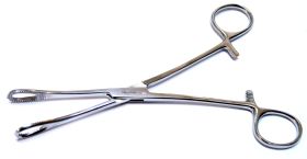 7" Sponge Holding Forceps Stainless Steel