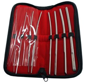 8 Pcs Hegar Dilators set Single Ended surgical instruments