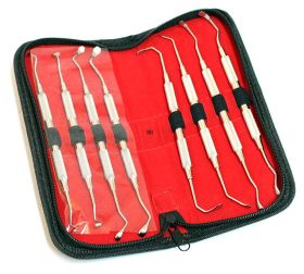 8 Sinus Lift Instruments set Implant Dental Hollow Handle Light Weight