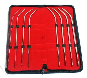 Van Buren Sound Urethral Set of 8 Surgical Instruments