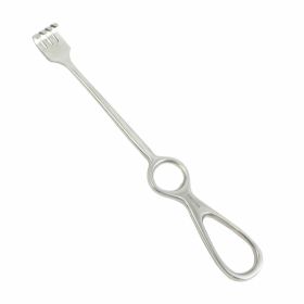 Bdeals Volkmann Retractor 4 Prong Blunt 8.5" Surgical Instrument Stainless Steel