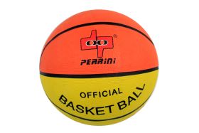 Perrini Unisex Indoor Outdoor Sports Game Performer Multi Color Basket Ball Size 7