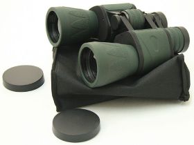 10X60 Green Perrini Binoculars High Resolution, Ultra Compact With Carrying Case