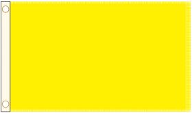 Perrini Poly Nylon 3x5 Yellow Flag