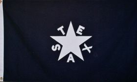 3x5 Cotton Zavala De Lorenzo Texas Republic State Flag