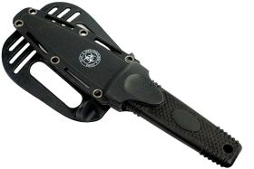 7.75" Zomb-War Black Boot Hunting Knife with Sheath