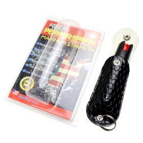 Defender-Xtreme 1/2 Oz Pepper Spray With Black Sheath & Key Chain