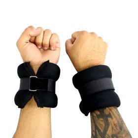 2LBS Perrini Black Wrist/Ankle Weights