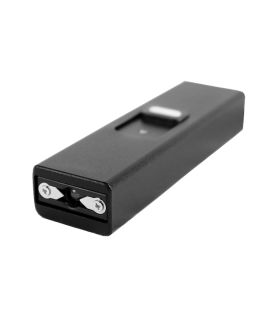 Defender Xtreme Black Mini Self Defense Stun Gun Flashlight