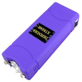 Defender-Xtreme 3 Million Volt Purple Flashlight Stun Gun