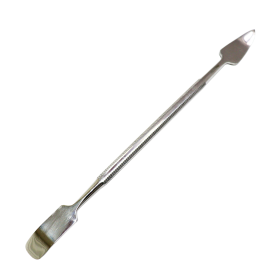 Bdeals 6" Pro Tool Double Jagged Edge tip Dab Tool Stainless Steel