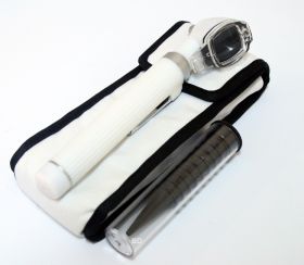 Fiber Optic Otoscope Mini Pocket White Medical Ent Diagnostic Set