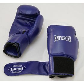 Blue 16 oz Adult size Heavy Duty Pro Boxing Gloves