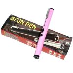 6" OFFICE PEN STYLE POWER STUN GUN PINK COLOR 100KV