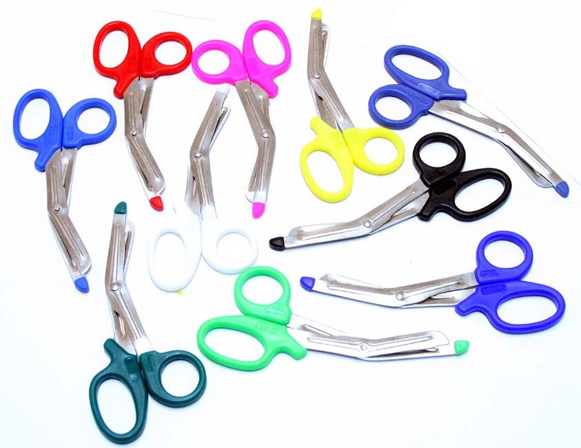 New 5 Stainless Steel Bandage Scissors - Surgical & First Aid