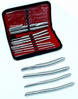 14 Pcs Hegar Dilators set Single Ended surgical instruments