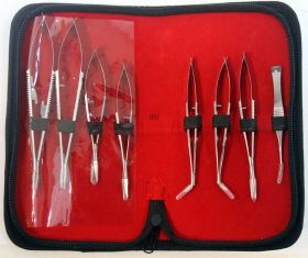 Bdeals Sets of 8 Pcs Eye Instruments Stainless Steel