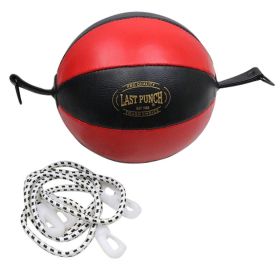 Last Punch Black & Red Pro Sports Boxing Training Punching Black Double-End Speed Ball