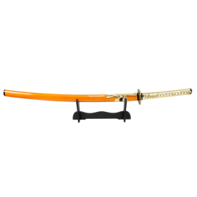 Defender-Xtreme 41" Samurai Katana Sword Collectible Handmade Yellow Orange Color
