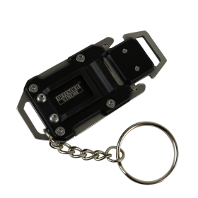 Defender-Xtreme Chain Keyring Mini Pocket EDC Knife Tactical Survival LED Light