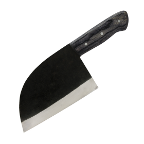 TheBoneEdge 12" Forging Blade Bone Cutting Butcher Knife Wood Handle