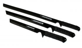 3 Sword Set Carbon Steel Swords