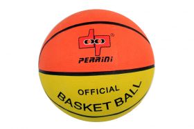 Perrini Unisex Indoor Outdoor Sports Game Performer Multi Color Basket Ball Size 7