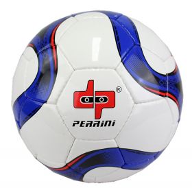 Perrini Match Soccer Ball Air Mattress Training Football Black Blue Size 5