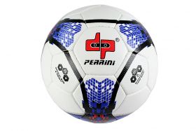 Perrini Match Soccer Ball Tacno Material Training Football Black Blue Size 5