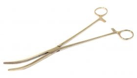 12" Curved Hemostat Forceps Locking Clamps - Stainless Steel