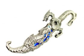 10" Collectible Fantasy Blue Dragon Dagger