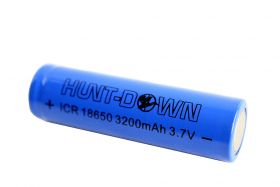 Hunt-Down ICR18650-26F 18650 3.7V 3200mAh Rechargeable Lithium Battery 