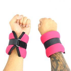 5LBS Perrini Red Extended Fit Wrists/Ankle Weights