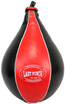 Last Punch Red And Black Single Swivel Speed Ball