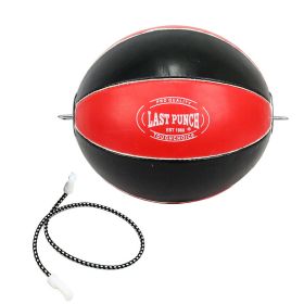 Last Punch Red And Black Double Swivel Speed Ball With Cord