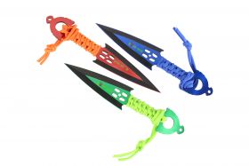 Zomb War 3 Pc Throwing Knife Set With Sheath