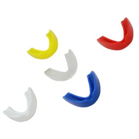 Mixed Color Boxing Single Layer Silicone Mouth Guard Teeth Protector