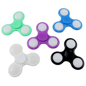 LED Fidget Spinner Tri-Spinner Stress Reducer Anxiety Toy For Kids & Adults