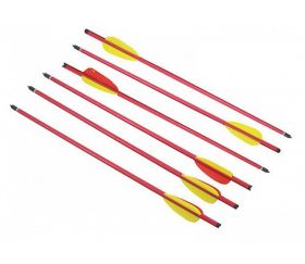 16" METAL ARROWS FOR 180, 150 LBS CROSSBOWS 6 Piece Pack