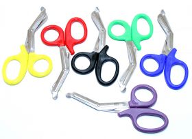 Mixed Colors 7.5" FirstAid Rescue EMT/EMS Trauma Shears Utility Scissors