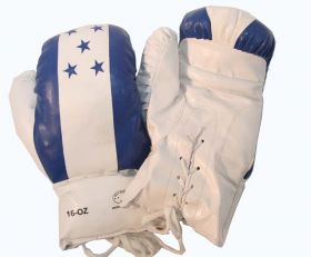 16oz Honduras Flag Boxing Gloves