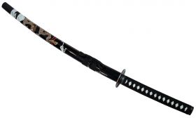 40.5" Black Collectible Dragon Katana Samurai Sword Ninja 