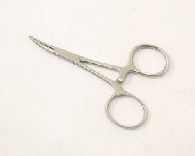 3.5" Curved Silver Hemostat Forceps Good Quality